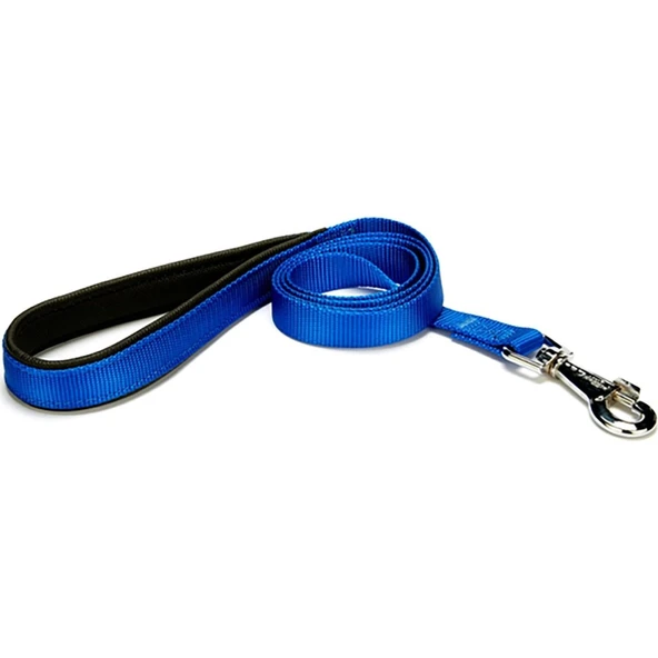 Doggie Konforlu Dokumadan El Yapımı Köpek Gezdirme Kayışı 2x140cm - Royal Blue ürün görseli 1