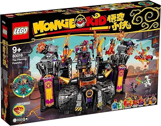 LEGO 80016 Monkie Kid  The Flaming Foundry ürün görseli 1