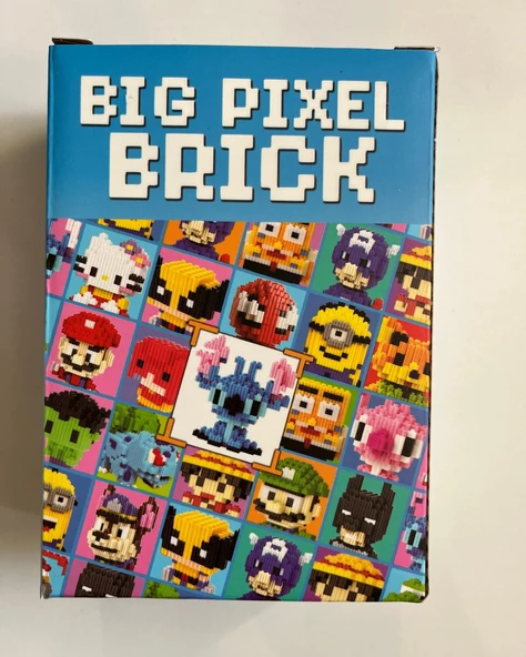 Brick Mavili Lego 467 Pixel Parça - Resim 3