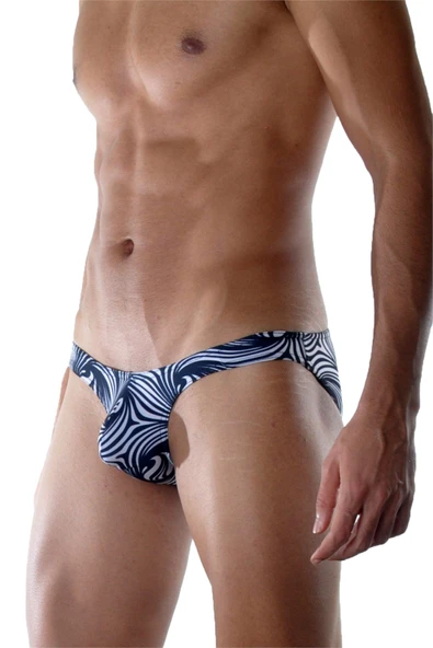 Desenli Erkek Slip - Resim 3