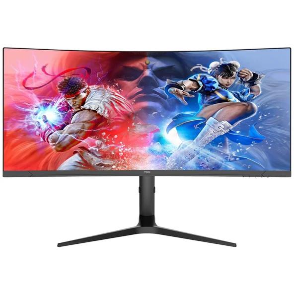 NPC 34" MP3429-Y Curved 165Hz MM WQHD Monitör 1ms ürün görseli 1