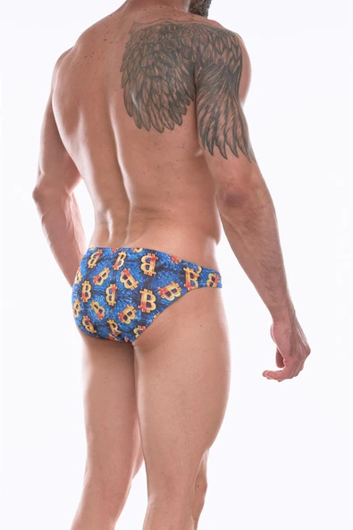 Don Moris Erkek Desenli Slip Çamaşır - Resim 4