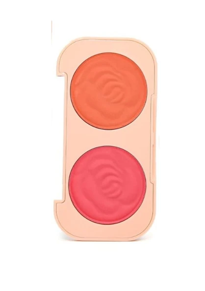 3B Trend Rose Pink You 2'li Allık Paleti - Yoğun Pigmentli Doğal Mat İkili Allık No:2 ürün görseli 1