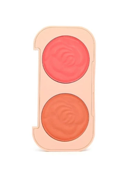 3B Trend Rose Pink You 2'li Allık Paleti - Yoğun Pigmentli Doğal Mat İkili Allık No:1 ürün görseli 1