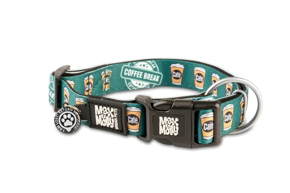 Max Molly Coffee Break Smart ID Köpek Boyun Tasması XSmall ürün görseli 1