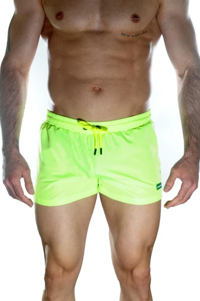 Erkek Neon Mini Mayo Short - Resim 2