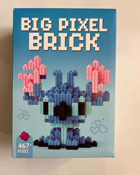 Brick Mavili Lego 467 Pixel Parça ürün görseli 1