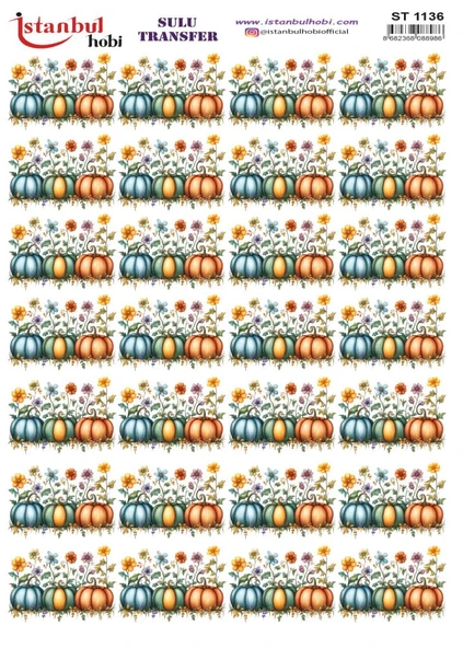 Sulu Transfer Kağıdı 25x35cm ST-1136 ürün görseli 1
