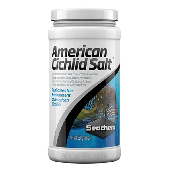 Seachem American Cichlid Salt 250 Gr ürün görseli 1