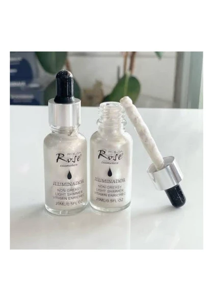 3B Trend Rose Likit Aydınlatıcı - Yağsız Vitaminli Islak Bitişli Sıvı Highlighter 20 ml ürün görseli 1