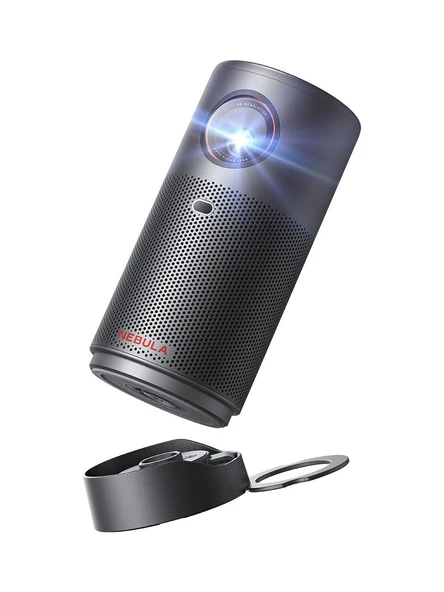Anker Nebula Capsule Air Dünyanın En Küçük Google Tv Projeksiyon Cihazı - Siyah - D4112 ürün görseli 1