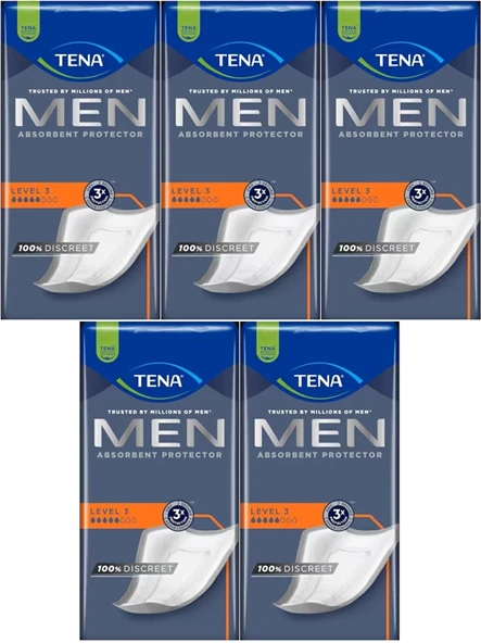 Tena Men Emici Koruma Level 3 Erkek Mesane Pedi 80 Adet ürün görseli 1
