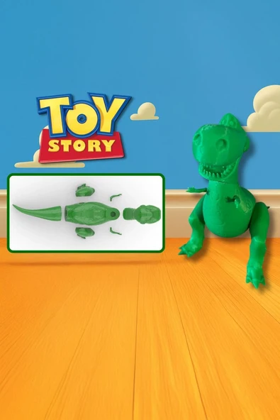 Toy Story - Oyuncak Hikayesi Dino Rex ürün görseli 1