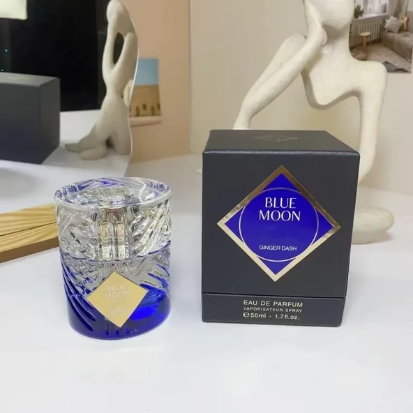 Marka kilian 50ml Blue Moon Ginger Dash parfüm erkekler ve kadınlar için Uzun ömürlü ürün görseli 1