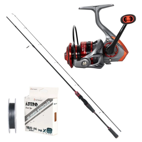Remixon Focus RD 270 cm 5-35 gr - Focus 4000 Makara Spin Olta Seti ürün görseli 1
