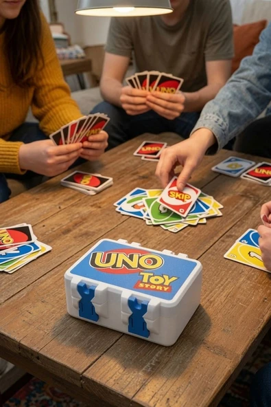 Toy Story - Oyuncak Hikayesi Tasarımlı Uno Kart Kutusu (10x5.4cm) ürün görseli 1