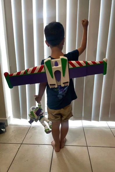 Buzz Lightyear / Buzz Işık Yılı Kanat Takımı - Resim 6
