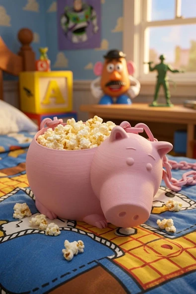 Toy Story - Oyuncak Hikayesi Tasarımlı Patlamış Mısır Kovası ürün görseli 1