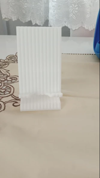 MASA ÜSTÜ DESENLİ TELEFON STANDI - Resim 7
