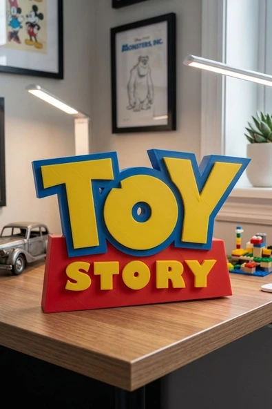 Toy Story - Oyuncak Hikayesi Logo Standı (23x19cm) ürün görseli 1