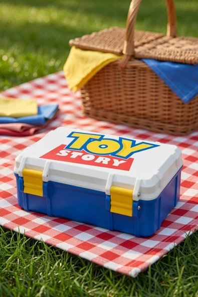 Toy Story - Oyuncak Hikayesi Tasarımlı Saklama Kutusu / Organizer (22x9cm) ürün görseli 1