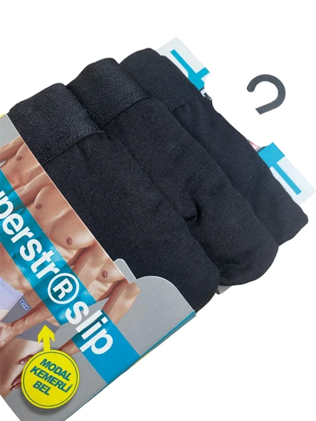 Star 109 Erkek 3'lü Modal Slip - Resim 2