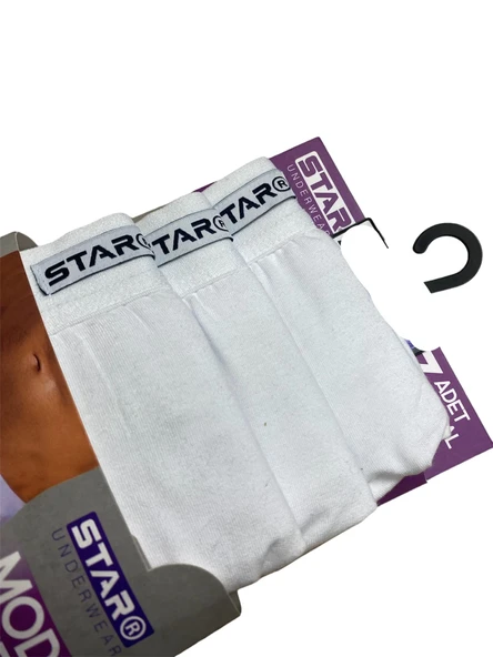 Star 109 Erkek 3'lü Modal Slip - Resim 3