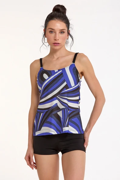 Argento 0063-3011 Kadın Şortlu Tankini ürün görseli 1