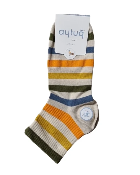 Aytuğ 34290 Kadın Bambu Patik Çorap - Resim 3