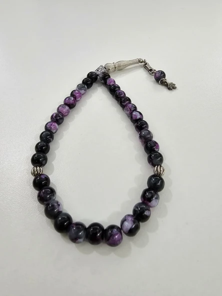 Boyama Tesbih Küre Kesim 8 mm (Model 1) - Resim 3