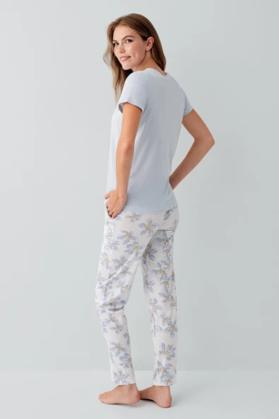 Arnetta 3622-S Kısa Kol Pijama Takımı - Resim 4