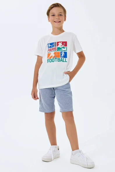 RolyPoly 3755-G Erkek Çocuk Bermuda Takım - Resim 3