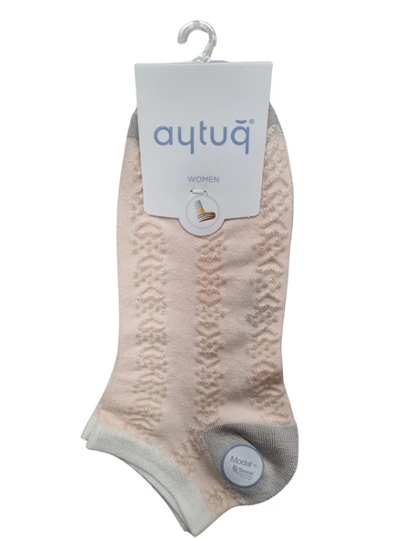 Aytuğ 33278 Kadın Modal Patik Çorap - Resim 2