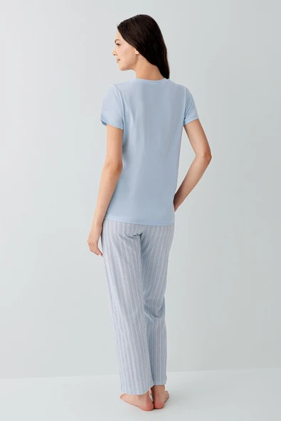 Arnetta 3598-S Kısa Kol Pijama Takımı - Resim 4