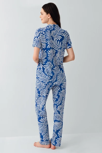 Arnetta 3607-S Kadın Gömlek Pijama Takım - Resim 4