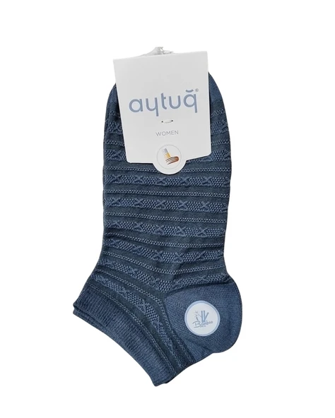 Aytuğ 34287 Kadın Bambu Patik Çorap - Resim 5