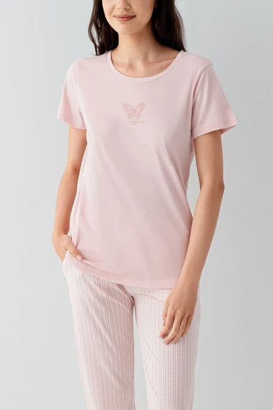 Arnetta 3593-S Kısa Kol Pijama Takımı - Resim 3