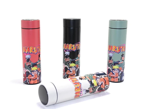 Anime Baskılı Digital Göstergeli Termos 500 Ml Alk382 ürün görseli 1
