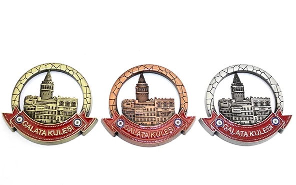 İstanbul Temalı Metal Magnet Alk3340 ürün görseli 1