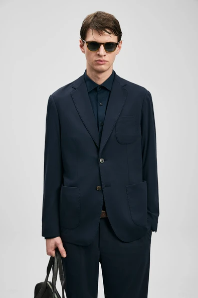 Lufian 111140178 Luıs Spor Erkek Blazer Ceket Slim Fit Erkek Ceket ürün görseli 1