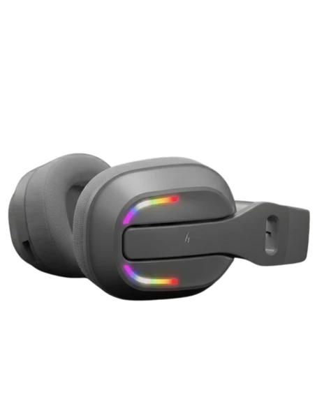 Rgb Işıklı Mikrofonlu Stereo Kulaküstü - Resim 3