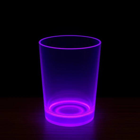 Partyglow Neon Mor Bardak 8.5 X 10.5 Cm ürün görseli 1