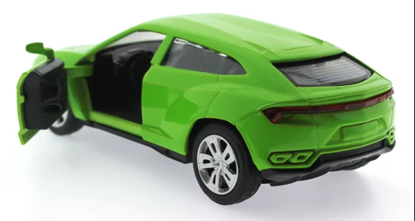 Çek Bırak Yeşil Metal Araba Sl6601B - Resim 3