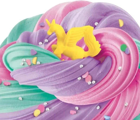 Fluffy Slime Marshmallow Dokulu Mavi - Resim 5