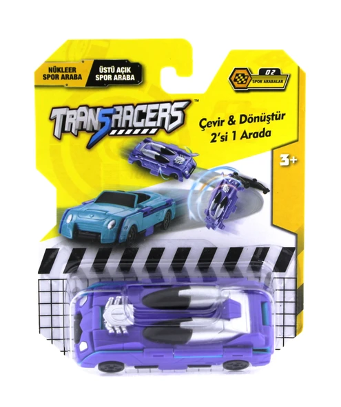 Transracers Dönüşen Araçlar Spor Arabalar Nükleer / Üstü Açık ürün görseli 1
