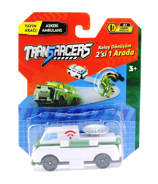 Transracers Dönüşen Araçlar Askeri Araçlar Yayın Aracı / Ambulans ürün görseli 1