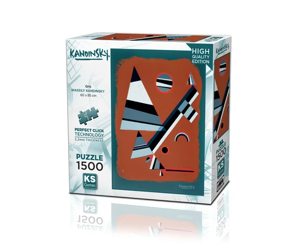 KS Puzzle 1500 Parça Kandinsky Gris ürün görseli 1