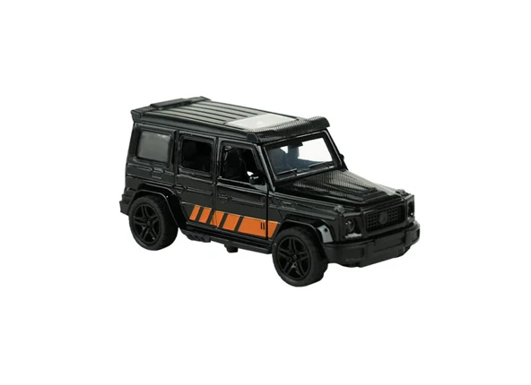 Die Cast Metal Çek Bırak Siyah Jip ürün görseli 1