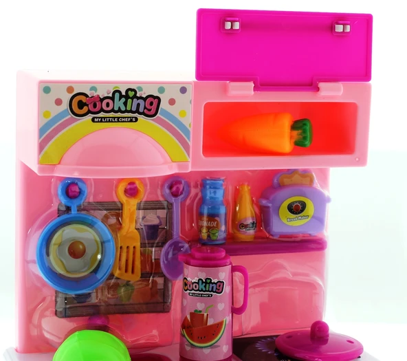 Aksesuarlı Mini Mutfak Seti - Resim 4