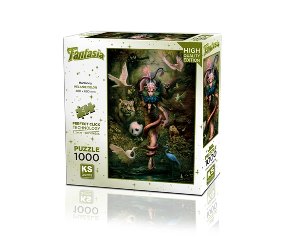 KS Puzzle 1000 Parça Melanie Delon Harmony ürün görseli 1
